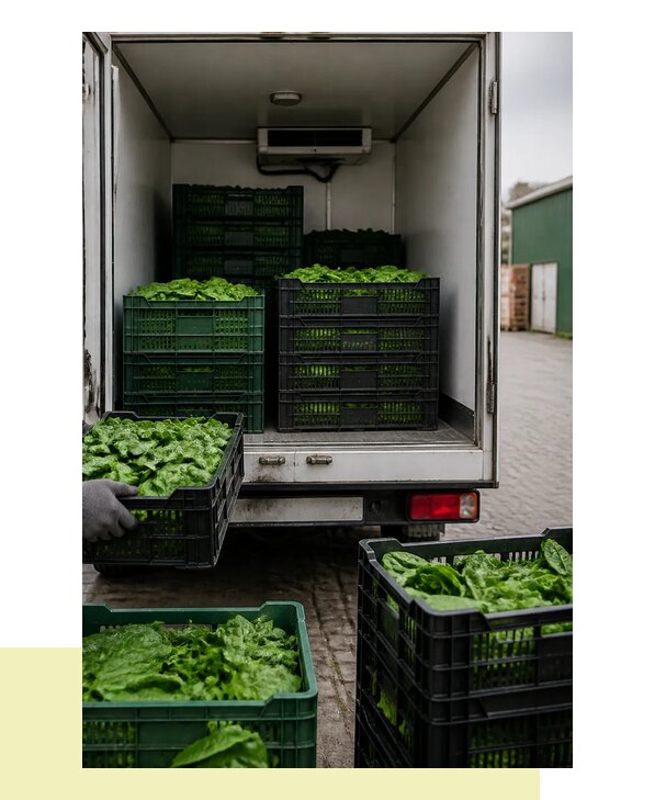 Перевозка шпината в Черкесск с сохранением свежести продукции